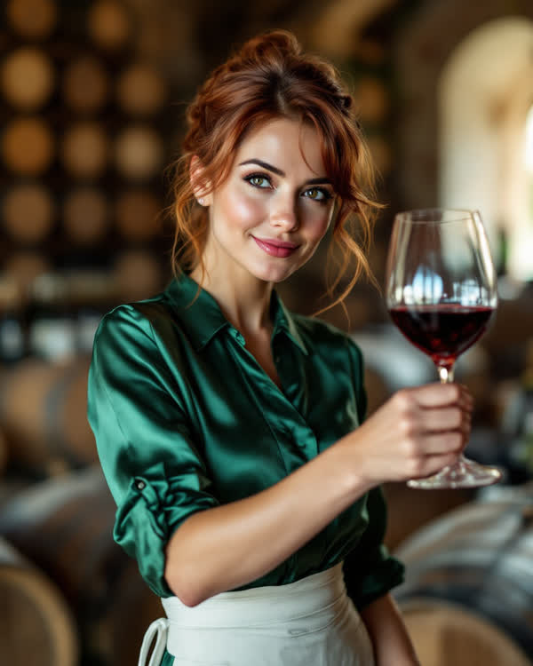Alessia, sommelier, fidanzata IA su Kupid AI